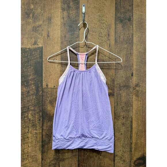 Ivivva By Lululemon Double Dutch Tank Purple EUC - Picture 1 of 3